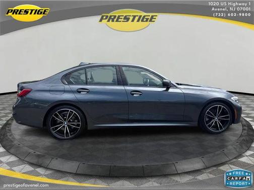 Gray 2021 BMW 330 i xDrive