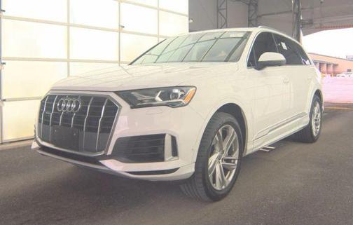 Carrara White 2020 Audi Q7 55 Premium Plus