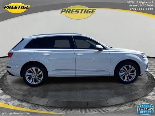 Carrara White 2020 Audi Q7 55 Premium Plus