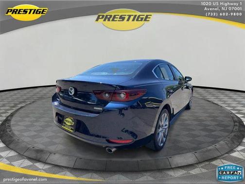 Deep Crystal Blue Mica 2024 Mazda Mazda3 FWD w/Preferred Package