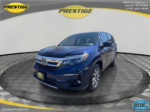 Blue 2019 Honda Pilot EX-L