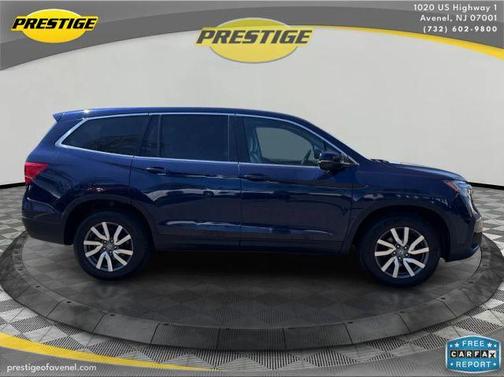 Blue 2019 Honda Pilot EX-L