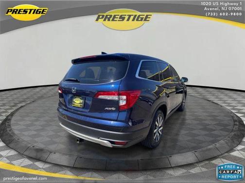 Blue 2019 Honda Pilot EX-L