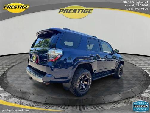 Blue 2016 Toyota 4Runner Trail