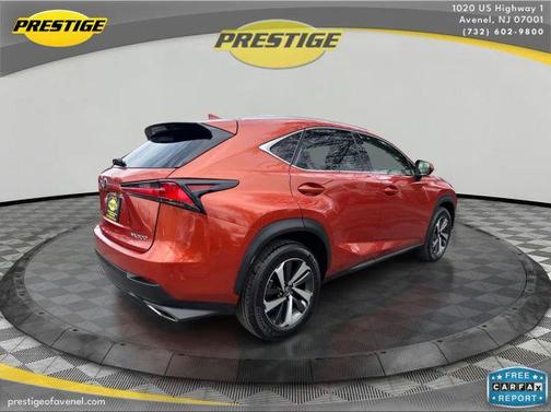 Orange 2020 Lexus NX 300 Base