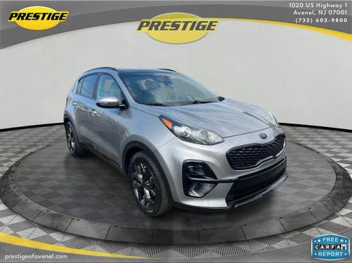 Gray 2022 Kia Sportage Nightfall
