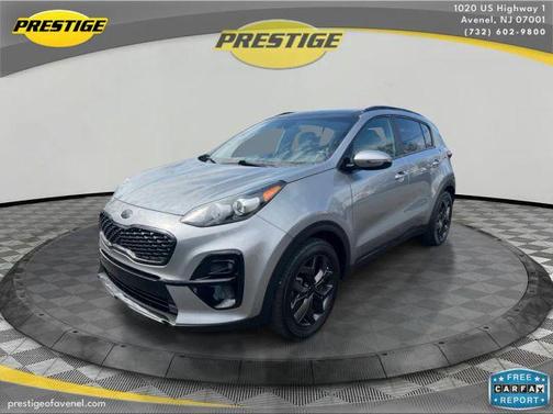 Gray 2022 Kia Sportage Nightfall