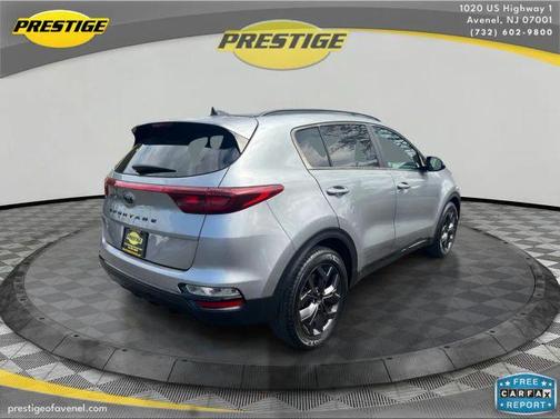 Gray 2022 Kia Sportage Nightfall