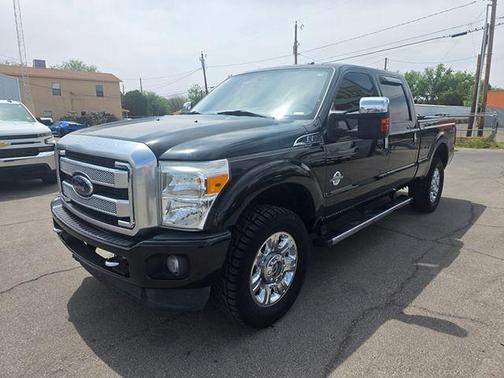 Shadow Black 2016 Ford F-350 Platinum
