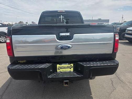 Shadow Black 2016 Ford F-350 Platinum
