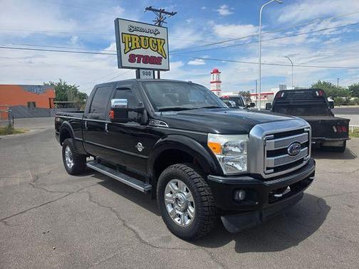 Shadow Black 2016 Ford F-350 Platinum