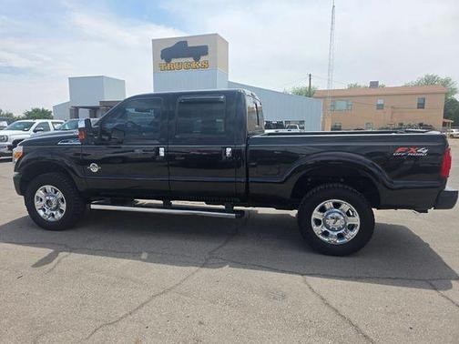 Shadow Black 2016 Ford F-350 Platinum