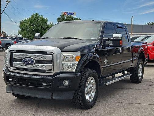 Shadow Black 2016 Ford F-350 Platinum