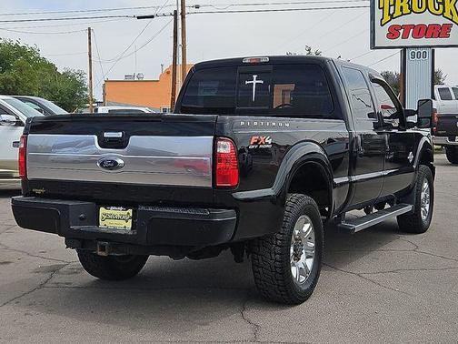 Shadow Black 2016 Ford F-350 Platinum