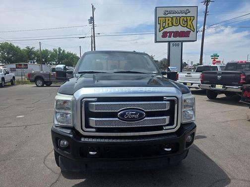 Shadow Black 2016 Ford F-350 Platinum