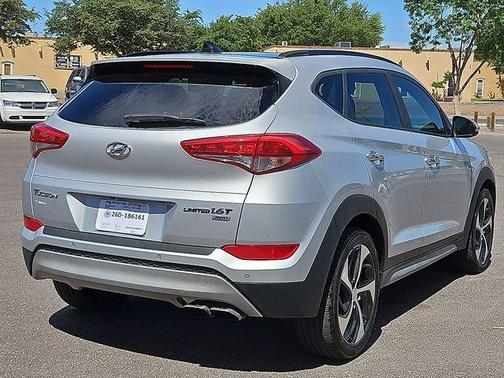 Chromium Silver 2017 Hyundai TUCSON Limited