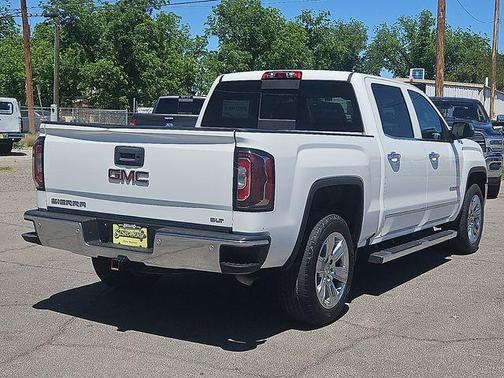 Summit White 2018 GMC Sierra 1500 SLT