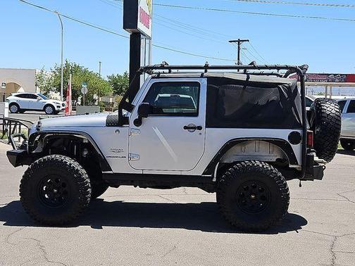 Silver 2007 Jeep Wrangler Sahara