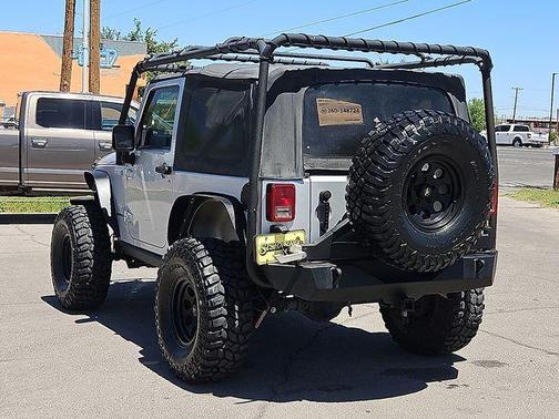 Silver 2007 Jeep Wrangler Sahara