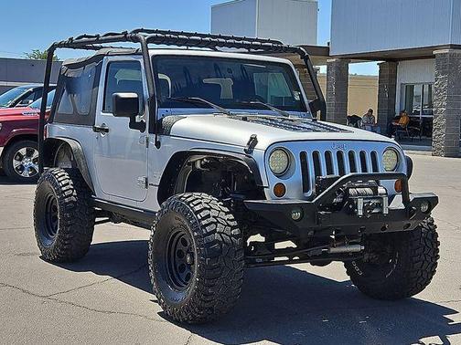 Silver 2007 Jeep Wrangler Sahara