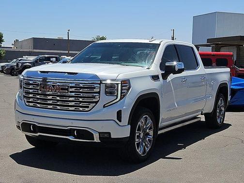 White Frost Tri-Coat 2023 GMC Sierra 1500 Denali