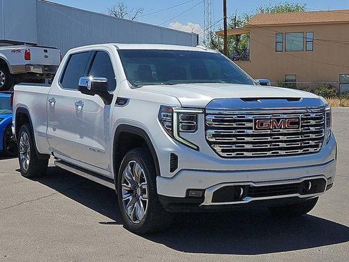 White Frost Tri-Coat 2023 GMC Sierra 1500 Denali