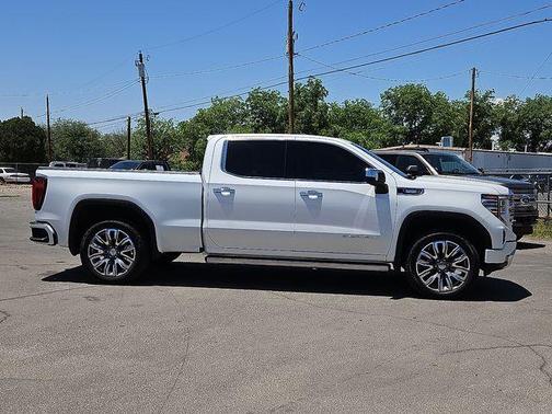 White Frost Tri-Coat 2023 GMC Sierra 1500 Denali