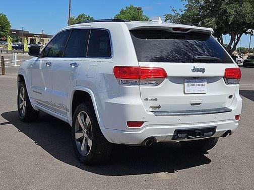 Bright White Clearcoat 2015 Jeep Grand Cherokee Overland