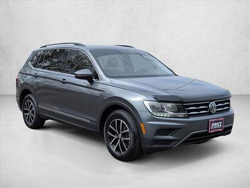 Platinum Gray Metallic 2021 Volkswagen Tiguan 2.0T SE 4MOTION