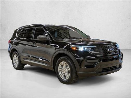 Agate Black Metallic 2023 Ford Explorer XLT