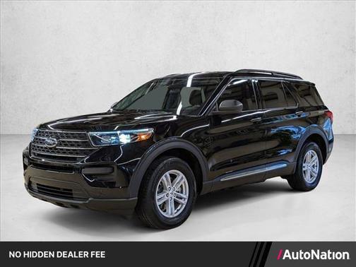 Agate Black Metallic 2023 Ford Explorer XLT