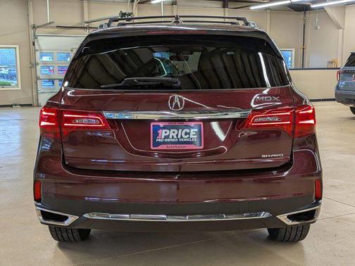 Dark Cherry Pearl 2017 Acura MDX 3.5L w/Technology Package