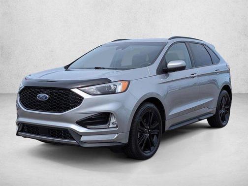 Iconic Silver Metallic 2021 Ford Edge ST Line