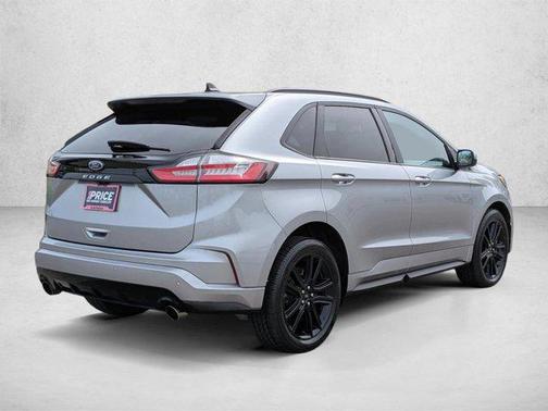 Iconic Silver Metallic 2021 Ford Edge ST Line
