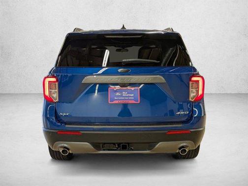 Atlas Blue Metallic 2023 Ford Explorer XLT