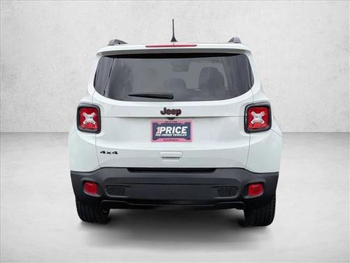 Alpine White Clearcoat 2020 Jeep Renegade Orange Edition 4x4