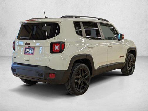 Alpine White Clearcoat 2020 Jeep Renegade Orange Edition 4x4