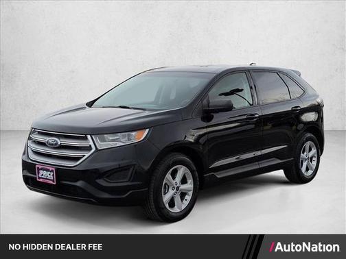 Shadow Black 2017 Ford Edge SE