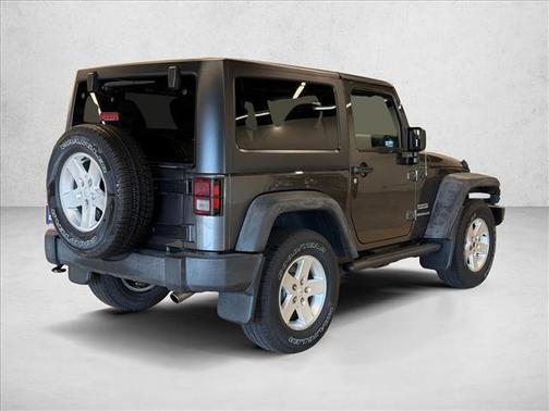 Granite Crystal Metallic Clearcoat 2017 Jeep Wrangler Sport