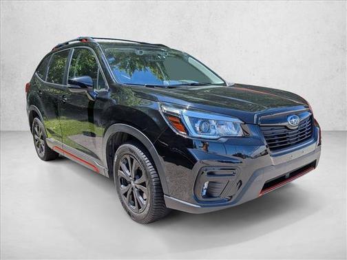 Crystal Black Silica 2019 Subaru Forester Sport