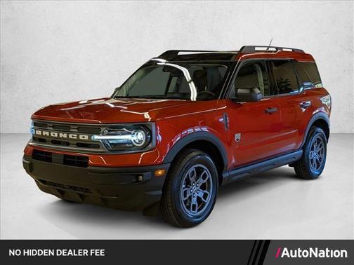 Hot Pepper Red Tinted Clearcoat 2023 Ford Bronco Sport Big Bend