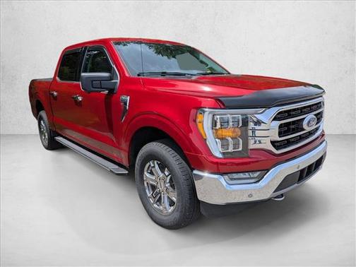 Rapid Red Metallic Tinted Clearcoat 2021 Ford F-150 XLT