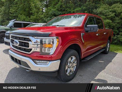 Rapid Red Metallic Tinted Clearcoat 2021 Ford F-150 XLT