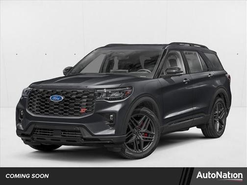 Agate Black Metallic 2026 Ford Explorer ST