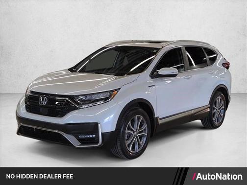 Platinum White Pearl 2022 Honda CR-V Hybrid Touring