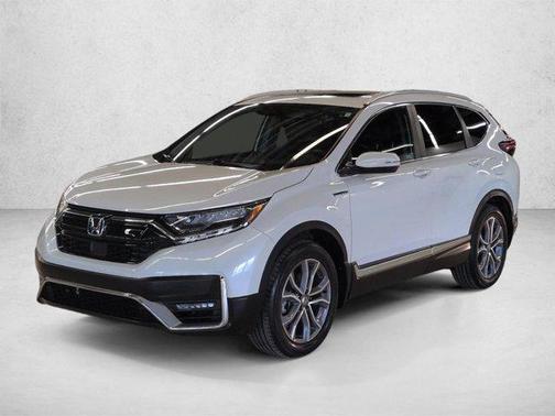 Platinum White Pearl 2022 Honda CR-V Hybrid Touring