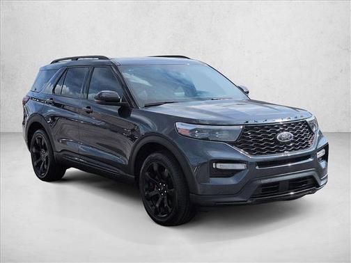 Stone Blue Metallic 2023 Ford Explorer ST
