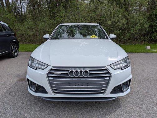 White 2019 Audi A4 45 Premium