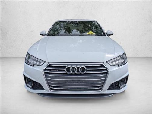 White 2019 Audi A4 45 Premium