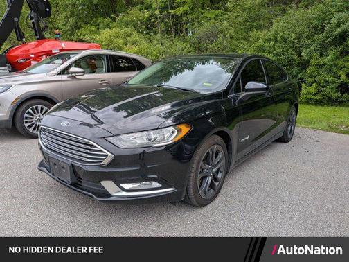 Shadow Black 2018 Ford Fusion Hybrid SE
